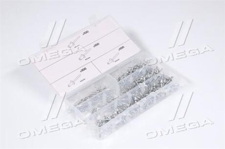 Заклепка, набор 400 шт. (про-во) NEO 11-970