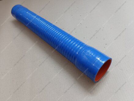 Патрубок прямий гофра армований 600 мм d 75 (силікон) Tempest TP 10.516