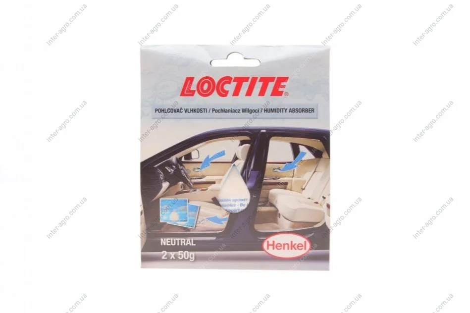 Поглинач вологи HUMIDITY ABSORBER 50 гр (ком-кт 2 шт.)) LOCTITE 1725908 (фото 1)