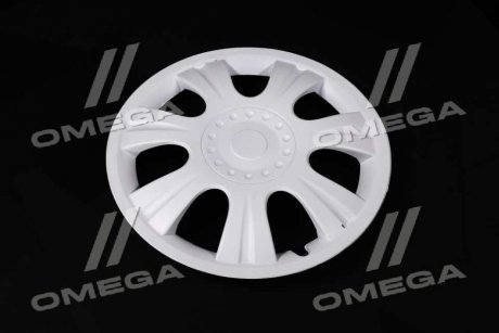 Колпак колісний R14 URAN білий 1шт. <ДК> Дорожня карта DK-R14UW