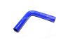 Патрубок радиатора Грузовые Авто СИЛИКОН синий (угол 90 гр, Dвн/нар=40/45мм, L=250х250мм) АВТО-СОЮЗ 88 40х250х250 (фото 1)