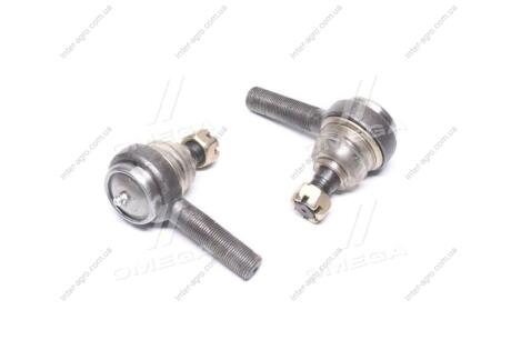 Наконечник тяги рульової ГАЗ 3302 з гайками та масляками (к-кт 2 шт, пильовики силікон) АВТО-СОЮЗ 88 3302-3414057/56