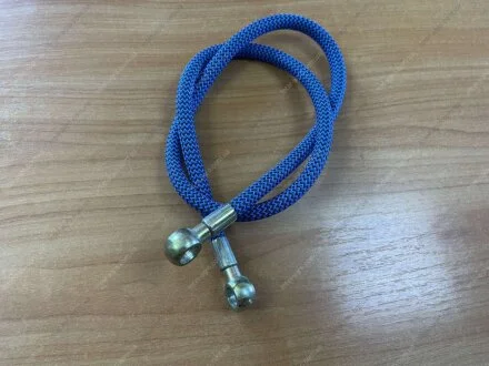 Паливопровід низького тиску МТЗ (обратка) L=1000мм під болт М14 ПОЛІМЕРНА ОПЛЕТКА АВТО-СОЮЗ 88 70-1104180-21