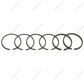 Кольца поршня компрессора 2-х цил. (60,4) (к-т из 6 шт) MAR-MOT СТ-130-3509167 (фото 1)