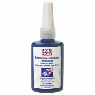 Средство для фиксации винтов (средней фиксации) Schrauben-Sicherung Mittelfest 10г Liqui Moly 3801