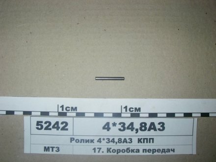 Ролик КПП (Білорусь) Беларусь 4*34,8А3