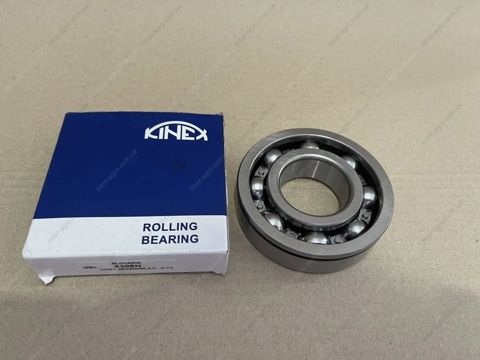 Підшипник (Kinex) KINEX BEARINGS, a.s. 50308 (6308N) (фото 1)