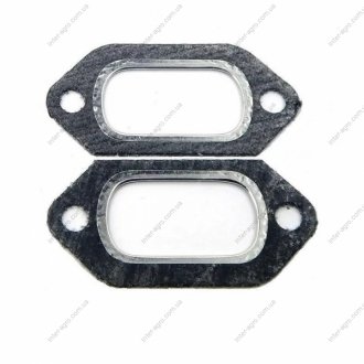 Прокладка колектора выпускного Т16, Т40 безасбестовая (ЛЗТД) Трактородеталь г. Лозовая Д37М-1008170Б-Р-Б (фото 1)