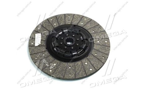 Диск сцепления ведомый МТЗ 80, 82, 1221 (усиленный, эллипсонавитая накладка) (ЛЗТД) Трактородеталь г. Лозовая 85-1601130РН-01