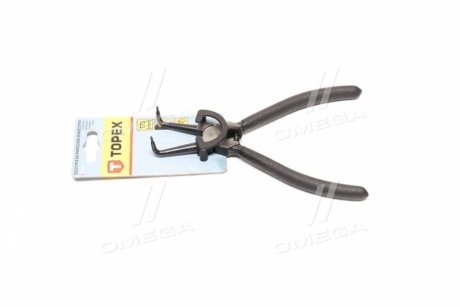 Щипцы для стопорных колец, 175 мм, для внутренних/загнутых Topex 32D309