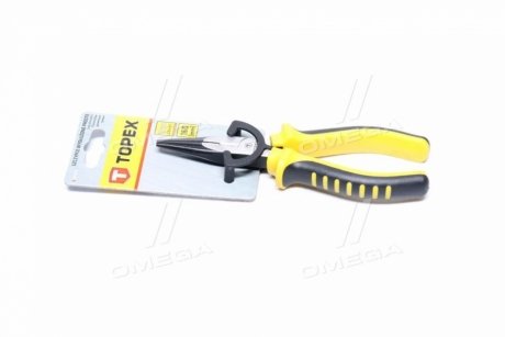 Плоскогубцы удлиненные прямые, 160 мм.. Topex 32D101