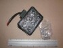 Фара LED прямоугольная 18W, 6 ламп, 100*70*30мм, узкий луч с линзой 12/24V.) Китай 27100050 (фото 2)