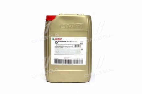 Фото 1 - олива трансміс. Transmax Dex III Multivehicle ATF3 (Каністра 20л) Castrol 15D66F Олива трансміс. Transmax Dex III Multivehicle ATF3 (Каністра 20л) Castrol 15D66F (фото 1)