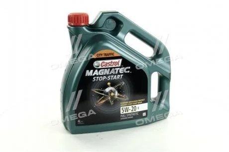 Масло моторное Magnatec STOP-START 5W-20 E (Канистра 4л)) Castrol 15D8EF