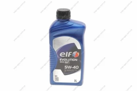 Масла моторные ELF Evolution 900 NF 5W-40 (Канистра 1л) Elf 213911