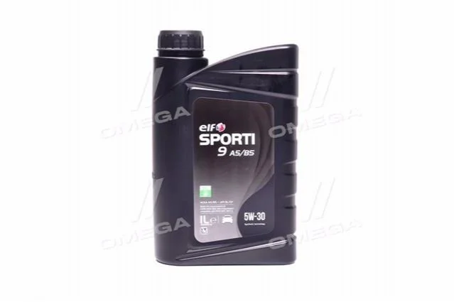 Масла моторные ELF SPORTI 9 A5/B5 5W-30 (Канистра 1л) Elf 214256 (фото 1)