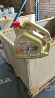 Фото 1 - масло моторное EDGE 0W-20 C5 (Канистра 4л)) Castrol 15CC95 Масло моторное EDGE 0W-20 C5 (Канистра 4л)) Castrol 15CC95 (фото 1)