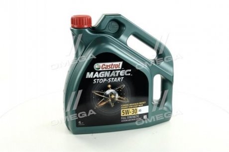 Масло моторное Magnatec Stop-Start 5W-30 A5 (Канистра 4л)) Castrol 15CA43 (фото 1)