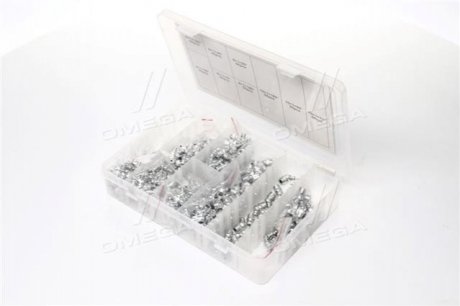 Набор пресс-масла, 450 шт. М6, М8, М10. Прямые и угловые 45-90гр. RIDER RD11450ZK (фото 1)