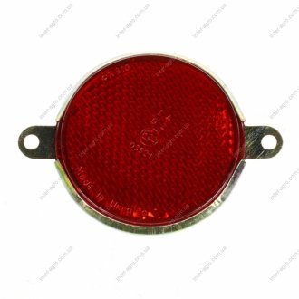 Фото 1 - светоотражатель красный круглый с "с ушами" Автоэлектроаппаратура ФП310-010 Светоотражатель красный круглый с "с ушами" Автоэлектроаппаратура ФП310-010 (фото 1)