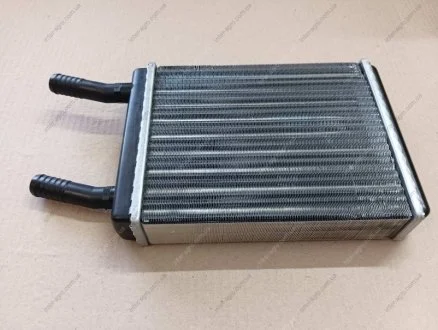Радіатор обігрівача ГАЗ 31105 (алюм.) (2-х рядн.) під хомут (TEMPEST) Tempest 31107-8101060