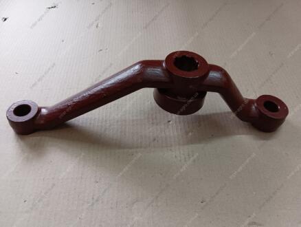 Рычаг рулевого управления МТЗ поворотный левый под ГОРУ (двойной) (ТМ JUBANA) Jubana, Литва 70-3001040-01