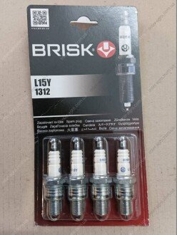Фото 1 - свеча зажигания Classic ВАЗ, Daewoo Lanos, Таврия, Москвич, Славута 1 шт (зазор 0,7) BRISK L15Y Свеча зажигания Classic ВАЗ, Daewoo Lanos, Таврия, Москвич, Славута 1 шт (зазор 0,7) BRISK L15Y (фото 1)