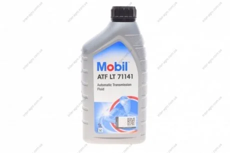 Олива трансміс. Mobil ATF LT 71141 VW TL52162, MB 236.11 для АКПП (Каністра 1л) MOBIL 151009