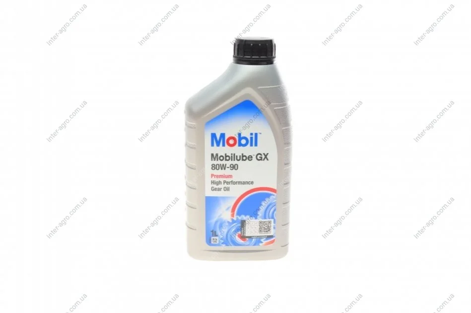 Олива трансміс. Mobilube GX 80W-90 API GL-4 (Каністра 1л) MOBIL 142116 (фото 1)