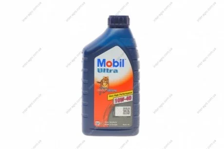 Масла моторные Mobil ULTRA 10W-40 API SL/CF (Канистра 1л) MOBIL 152198