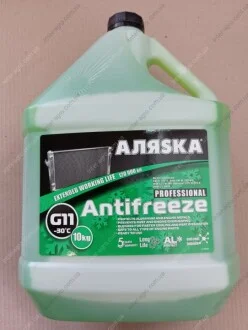 Антифриз Аляsка ANTIFREEZE-30 (зелений) 10кг АЛЯSКА 9009