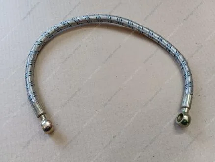 Топливопровод низкого давления МТЗ PTFE нержавеющая оплетка (обратка) (L=600мм под болт М14) ПРЕМИУМ АВТО-СОЮЗ 88 70-1104180-09
