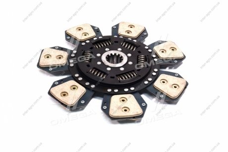 Диск сцепления ведомый МТЗ 80, 82, 820, 892, 920, 922, 1025 по керам. сегмент. RIDER RD.332.0014.10