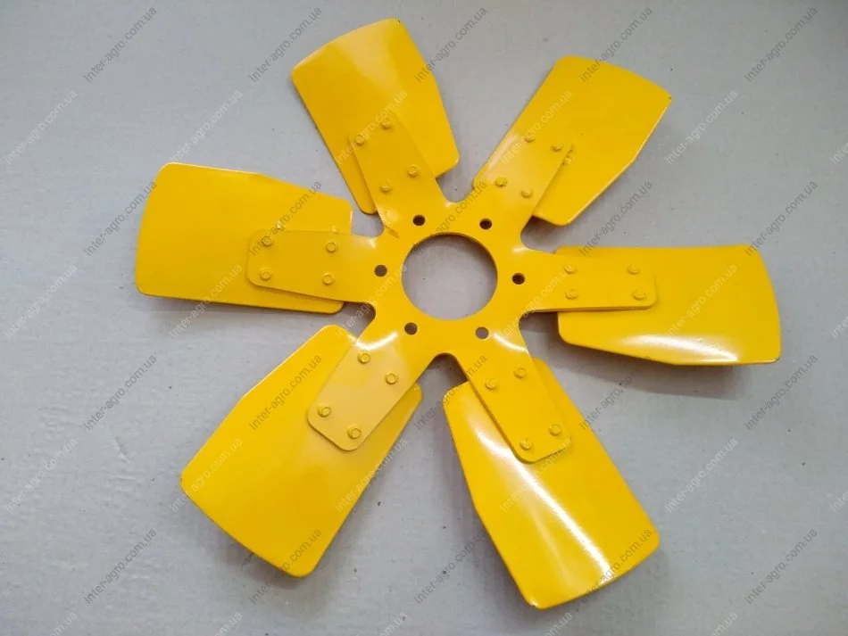 Вентилятор системы охлаждения МТЗ Д 243,245 металл 6 лопастей. <ДК> Дорожня карта 245-1308040-А (фото 1)