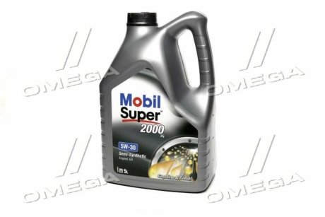Масла моторные SUPER 2000 X1 5W-30 (Канистра 5л) MOBIL 41071398309 (фото 1)
