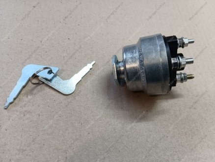 Фото 1 - выключатель (замок) зажигания, 12/24В 60А МАЗ, КРАЗ, БЕЛАЗ, ХТЗ, МТЗ, ВТЗ, ЛТЗ 5 конт. (S.I.L.A.) S.I.L.A. ВК-856 Выключатель (замок) зажигания, 12/24В 60А МАЗ, КРАЗ, БЕЛАЗ, ХТЗ, МТЗ, ВТЗ, ЛТЗ 5 конт. (S.I.L.A.) S.I.L.A. ВК-856 (фото 1)