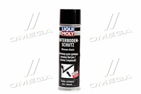 Антикор для днища кузова бітум/смола (чорний) Unterbodenschutz Bitumen Schwarz 0.5л Liqui Moly 8056/6111 (фото 1)