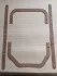 Прокладка картера масляного ЗИЛ 133 ГЯ, УРАЛ, КАМАЗ 4310 (поддона из 4-х частей) (пр-во) Украина 740-1009040-10 (фото 1)