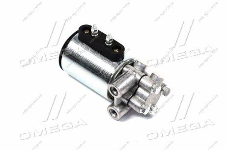 Электромагнитный клапан подъема кузова МАЗ, КАМАЗ, КРАЗ (РС 15.3747) (медные катушки) DETALKA РС330-3721560