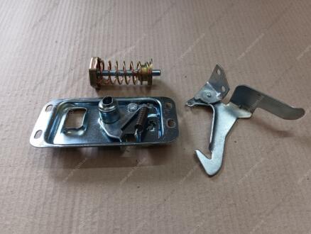 Фото 1 - замок капота ГАЗ 3302, ГАЗЕЛЬ в сборе (крючок и пружина) DETALKA 3302-8406012 Замок капота ГАЗ 3302, ГАЗЕЛЬ в сборе (крючок и пружина) DETALKA 3302-8406012 (фото 1)