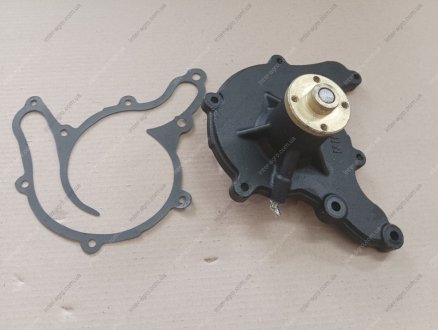 Насос водяной ГАЗ 53, 3307, 66 (чугунный, прокладка ПАРОНИТ 0,6 мм) DETALKA 66-1307010