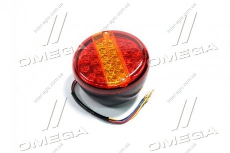 Фото 1 - фонарь задний круглый LED (ДК) Дорожня карта DK 3701 Фонарь задний круглый LED (ДК) Дорожня карта DK 3701 (фото 1)