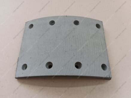 Накладка гальмівна ЗІЛ 130 задня R0 12/18 свердлена RIDER 130-3502105-01