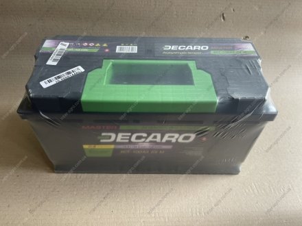 Акумулятор 100Ah-12v MASTER (353х175х190), R, EN840 DECARO 6СТ-100 А3 (0) M (фото 1)