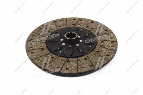 Диск сцепления ЯМЗ 184 (фосфатированный, эллипсонавитая накладка) DETALKA 184-1601130 (фото 1)