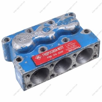 Крышка гидрораспределителя Р80 верхняя (AGH) Agrotex P80-23.20.022 (фото 1)