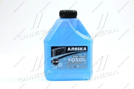 Тосол А-40 (-30С) (Каністра 1л) АЛЯSКА 9000