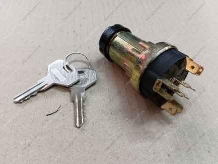 Замок запалювання КАМАЗ, МАЗ, УРАЛ, МТЗ із ключами (AGH) Agrotex ВК-353 (5320-3708500)