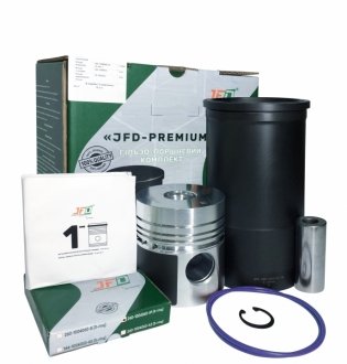 Гільзо-комплект Д-240, Д-65 4 кан. (ГП+кільця+палець) "-PREMIUM" П/К (TM) JFD Д65.1000108-С (JFD)