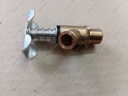 Кран сливной системы охлаждения КАМАЗ в сборе (латунный) АВТО-СОЮЗ 88 5320-8105010